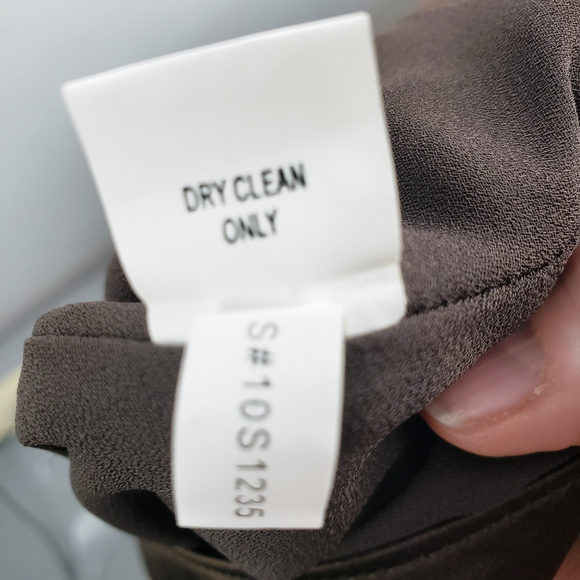 KAY UNGER New York Striped Mid-length Silk Skirt - Picture 6 of 7